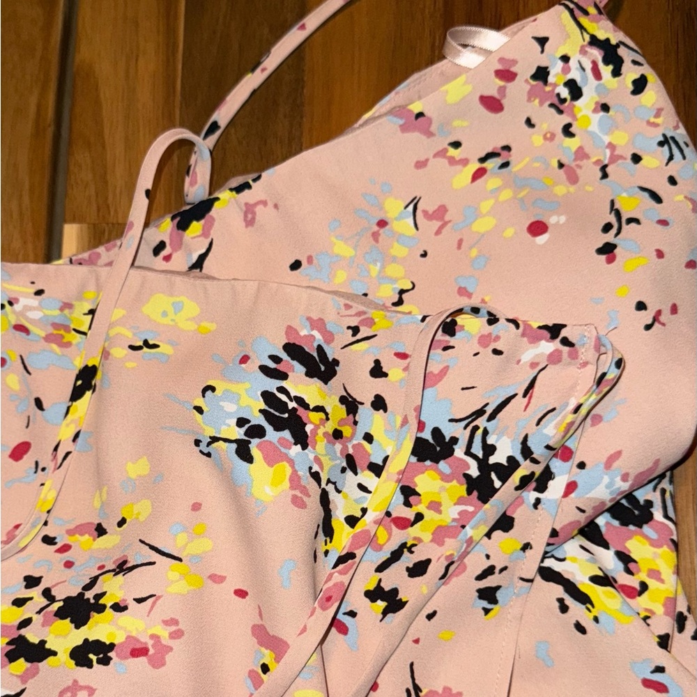 White House Black Market Floral Wrap Skirt - Picture 3 of 6